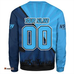 Amazing Aussie New South Wales Blues Origin Battleground Blues Unleashed Sweatshirt