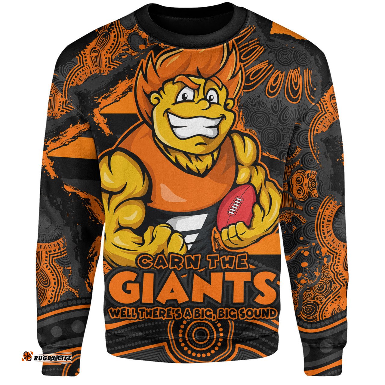 Amazing Aussie GWS GIANTS Blazing Spirit Of Victory Sweatshirt