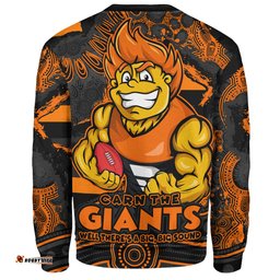 Amazing Aussie GWS GIANTS Blazing Spirit Of Victory Sweatshirt