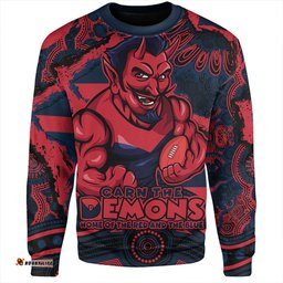 Amazing Aussie Melbourne Blazing Spirit Of Victory Sweatshirt