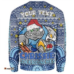 Amazing Aussie New South Wales Cockroaches Christmas Custom Christmas Knit Patterns Vintage Jersey Ugly Sweatshirt