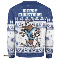 Amazing Aussie New South Wales Cockroaches Christmas Custom Special Ugly Christmas Sweatshirt