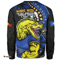 Amazing Aussie Parramatta Eels NAIDOC Indigenous Warrior Spirit Sweatshirt