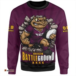 Amazing Aussie Queensland Maroons Dynasty Of Maroons Sweatshirt
