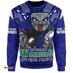 Amazing Aussie New Zealand Warriors Final Clash Battle Edition Sweatshirt