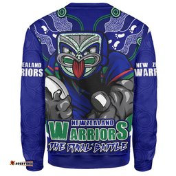 Amazing Aussie New Zealand Warriors Final Clash Battle Edition Sweatshirt