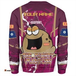 Amazing Aussie Cane Toads Sport Custom Go Mighty Inspired Sweatshirt