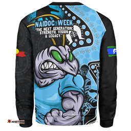 Amazing Aussie New South Wales Blues NAIDOC Indigenous Warrior Spirit Sweatshirt