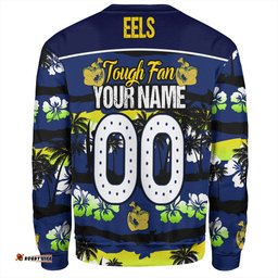 Amazing Aussie Parramatta Eels Sport Eat Sleep Repeat With Tropical Patterns Sweatshirt