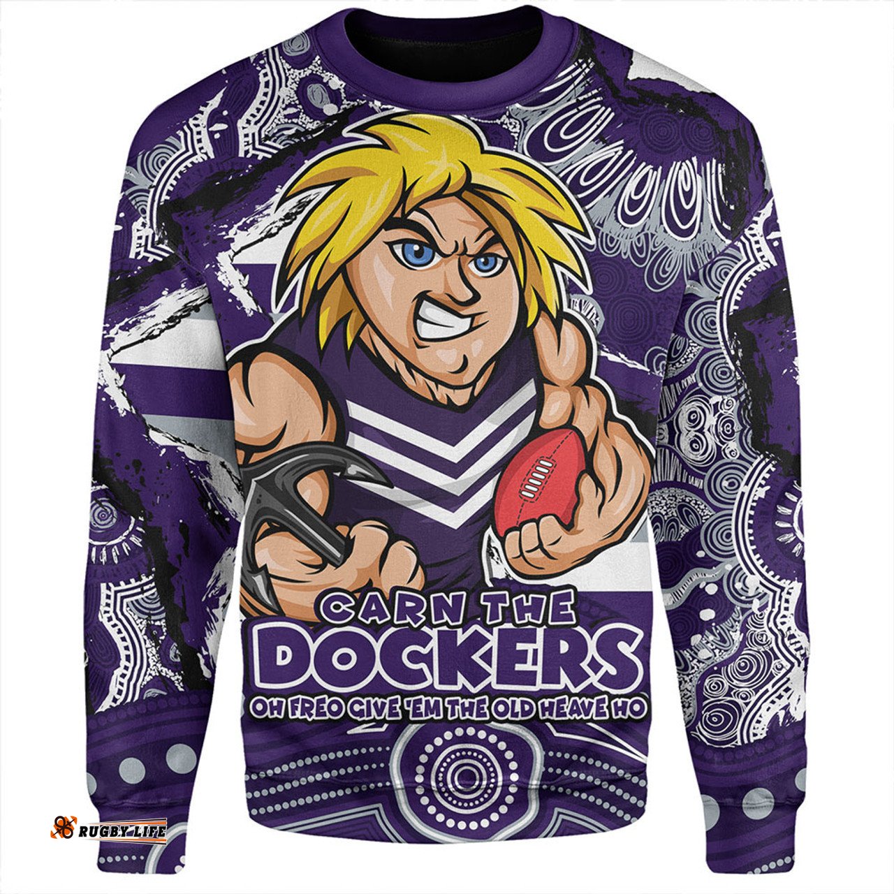 Amazing Aussie Fremantle Blazing Spirit Of Victory Sweatshirt