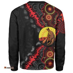Amazing Aussie Indigenous Australian Aboriginal Didgeridoo Sunset Dreaming Sweatshirt