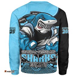 Amazing Aussie Cronulla Sutherland Sharks Battle For Glory Rugby Finals Edition Sweatshirt
