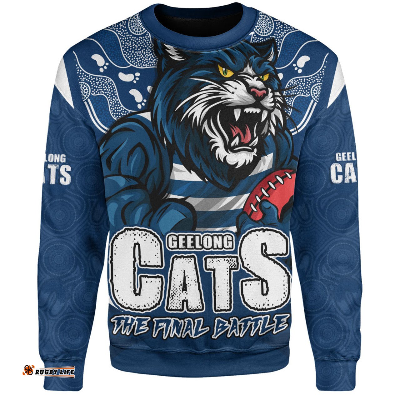 Amazing Aussie Geelong Cats Final Clash Battle Edition Sweatshirt
