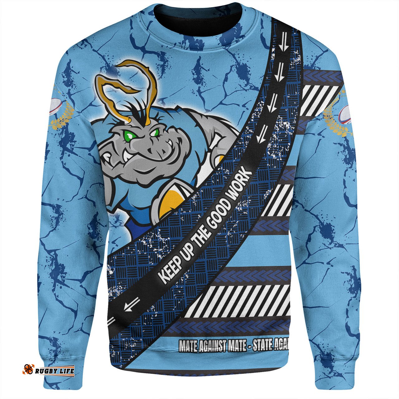 Amazing Aussie Cockroach Sport Theme Song For With Sporty Style Sweatshirt