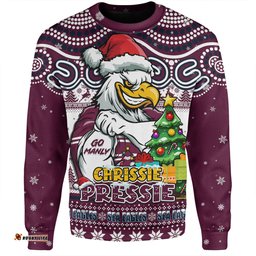 Amazing Aussie Manly Warringah Sea Eagles Aussie Ugly Christmas For Die Hard Fan Supporters Sweatshirt