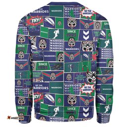 Amazing Aussie New Zealand Warriors Sport Team Of Us Die Hard Fan Supporters Comic Style Sweatshirt