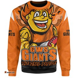 Amazing Aussie GWS GIANTS Final Clash Battle Edition Sweatshirt