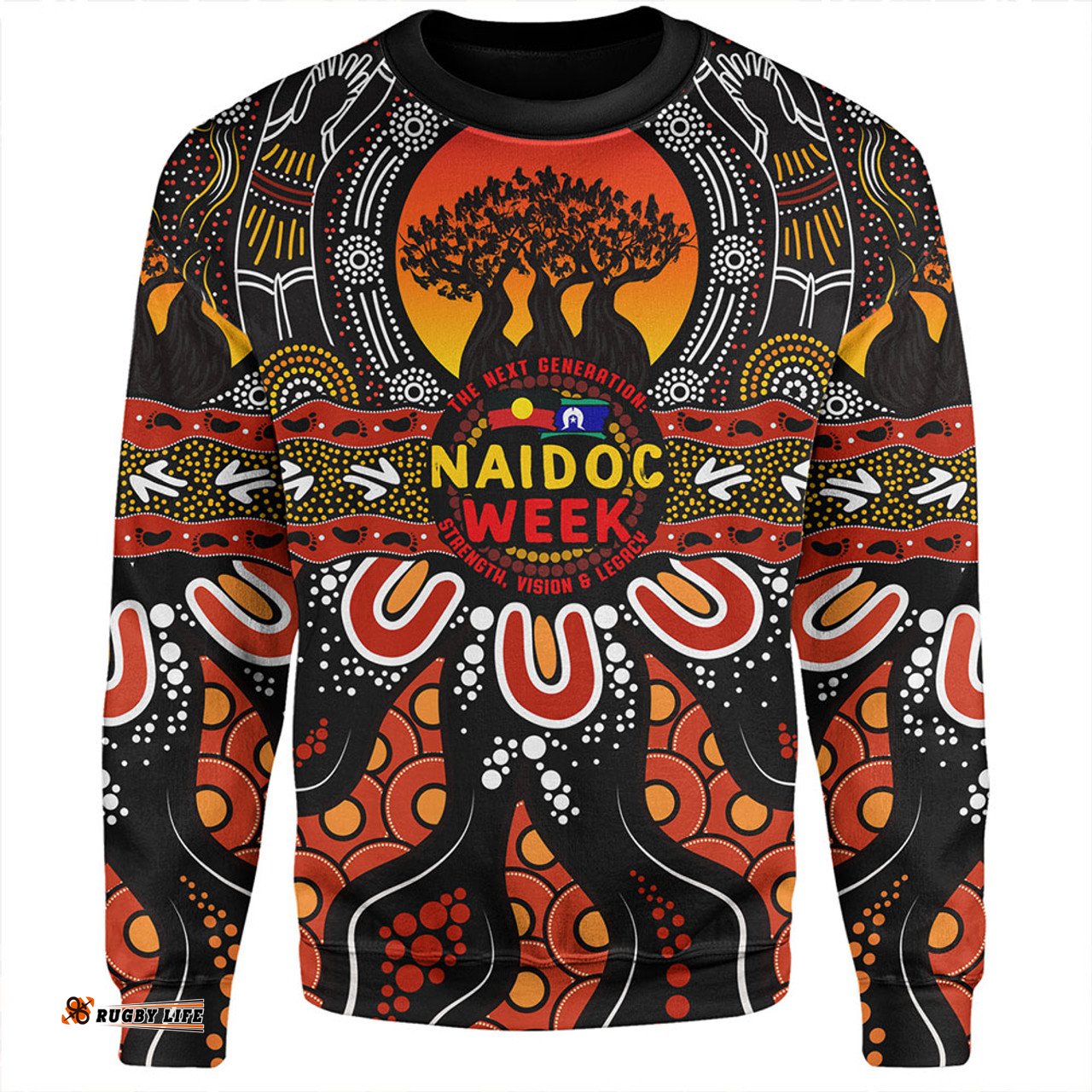 Amazing Aussie Indigenous Australian Aboriginal Naidoc Week Voices Of The Land Sweatshirt