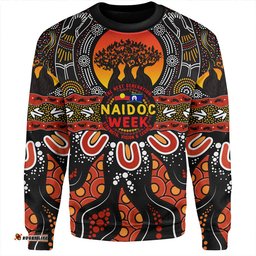 Amazing Aussie Indigenous Australian Aboriginal Naidoc Week Voices Of The Land Sweatshirt
