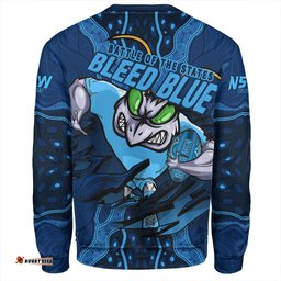 Amazing Aussie New South Wales Blues Blue Venom NSW Strikeforce Sweatshirt