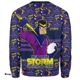 Amazing Aussie Melbourne Storm Champion’s Pride Comic Style Sweatshirt