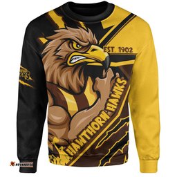 Amazing Aussie Hawthorn Battlefield Glory Gear Sweatshirt