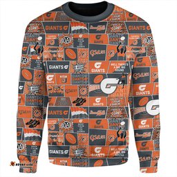 Amazing Aussie GWS GIANTS Legacy Of The Pride Comic Style Sweatshirt
