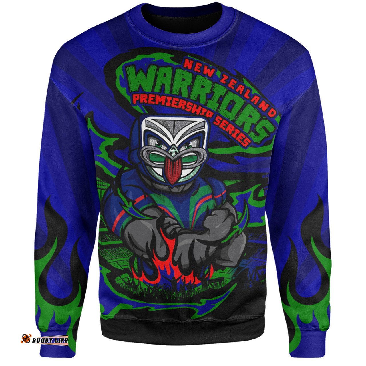Amazing Aussie New Zealand Warriors Premiership Series Sports Gear Sweatshirt