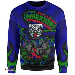 Amazing Aussie New Zealand Warriors Premiership Series Sports Gear Sweatshirt