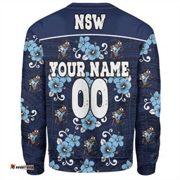 Amazing Aussie Cockroach Custom NSW With Maori Patterns Sweatshirt