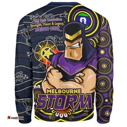 Amazing Aussie Melbourne Storm Spirit Of NAIDOC Series Sweatshirt