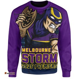 Amazing Aussie Melbourne Storm Unleash Power In The Ultimate Battle Sweatshirt