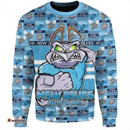 Amazing Aussie New South Wales Blues Champion’s Pride Comic Style Sweatshirt
