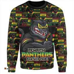 Amazing Aussie Penrith Panthers Champion’s Pride Comic Style Sweatshirt