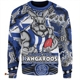 Amazing Aussie North Melbourne Blazing Spirit Of Victory Sweatshirt