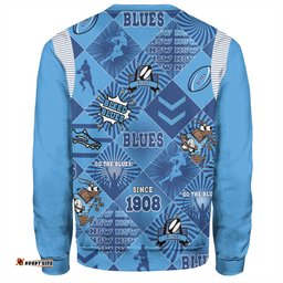 Amazing Aussie Cockroach Sport Argyle Patterns Style Tough Fan For Life Sweatshirt