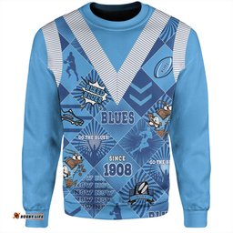 Amazing Aussie Cockroach Sport Argyle Patterns Style Tough Fan For Life Sweatshirt