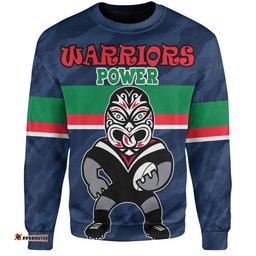 Amazing Aussie New Zealand Warriors Custom Warriors Supporter Sweatshirt