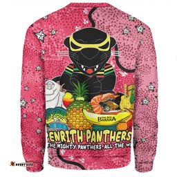 Amazing Aussie Penrith Panthers Custom Australian Big Things (Pink) Sweatshirt