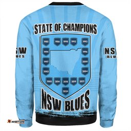 Amazing Aussie New South Wales Blues Dynasty Of Blues Sweatshirt
