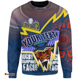 Amazing Aussie North Queensland Cowboys Custom Super North Queensland Cowboys Cows Indigenous Aboriginal Inspired Sweatshirt