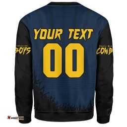 Amazing Aussie North Queensland Cowboys Heart Of A Fighter Tough And Fearless Sweatshirt