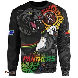 Amazing Aussie Penrith Panthers Power Through Generations NAIDOC Edition Sweatshirt