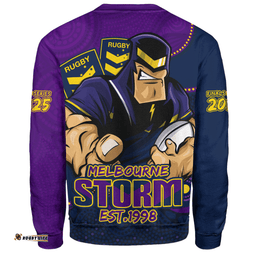 Amazing Aussie Melbourne Storm Battle For Glory Rugby Finals Edition Sweatshirt