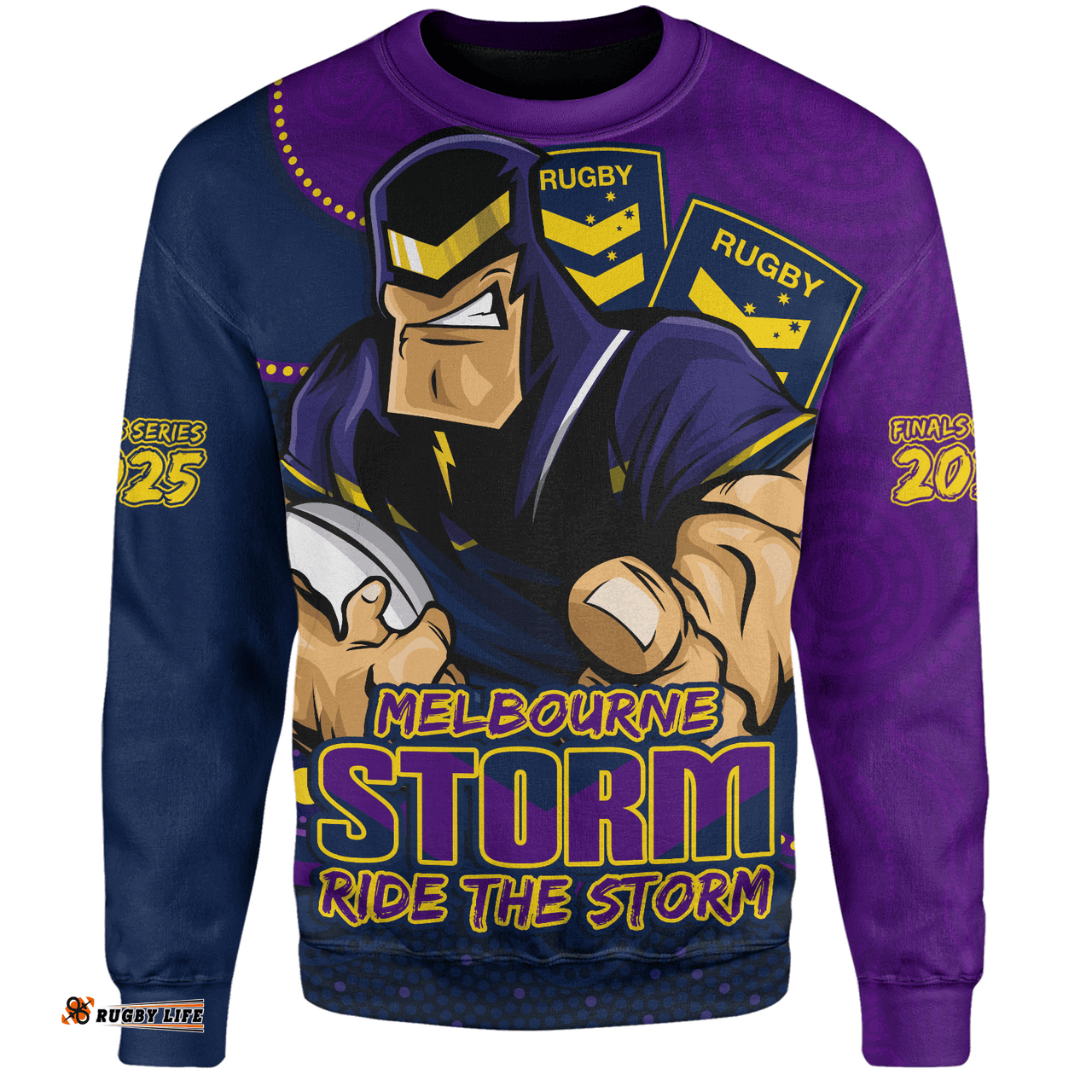 Amazing Aussie Melbourne Storm Battle For Glory Rugby Finals Edition Sweatshirt
