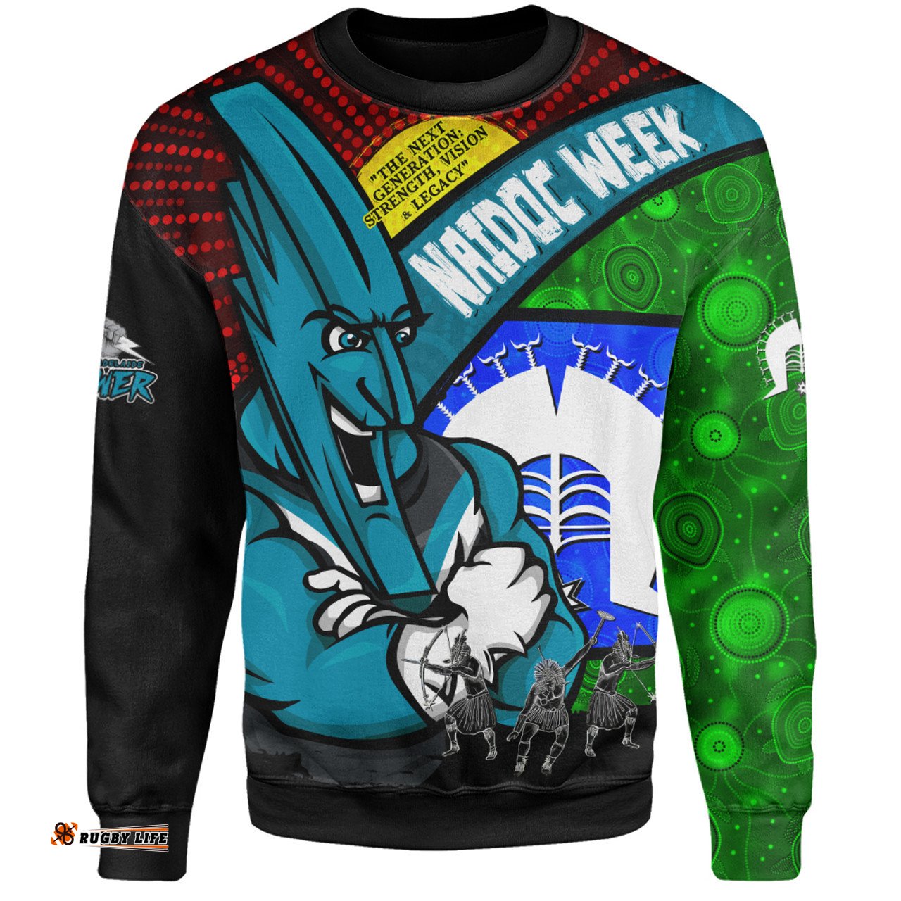 Amazing Aussie Port Adelaide NAIDOC Week Pride Edition Sweatshirt