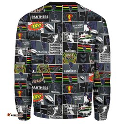 Amazing Aussie Penrith Panthers Team Of Us Die Hard Fan Supporters Comic Style Sweatshirt