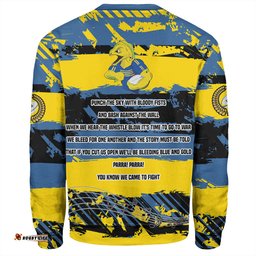 Amazing Aussie Parramatta Eels Sport Theme Song Inspired Sweatshirt