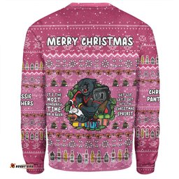 Amazing Aussie Penrith Panthers Christmas Custom Chrissie Spirit Sweatshirt