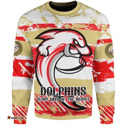 Amazing Aussie Redcliffe Dolphins Theme Song Inspired Sweatshirt